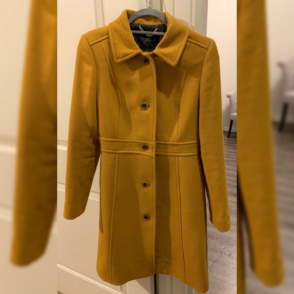 J Crew Italian wool coat